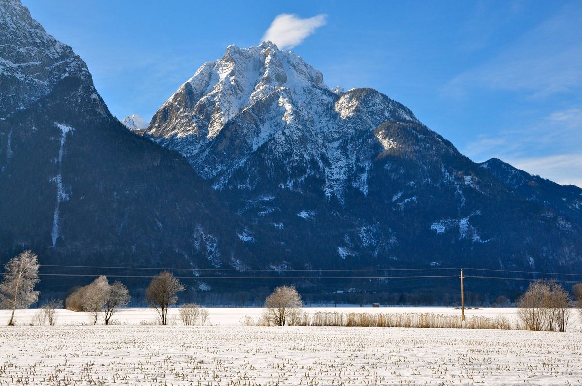 Die Lienzer Dolomiten mit der Adlerwand